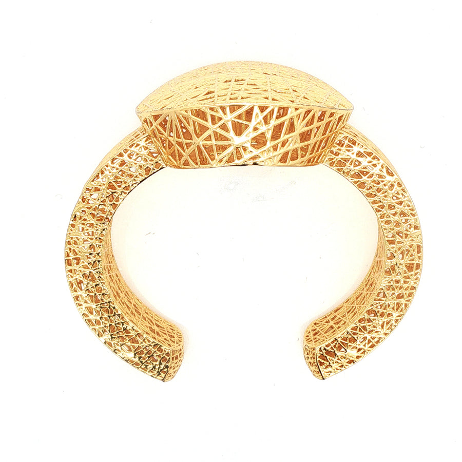 Bangle | Isla Hollow | 18K Gold Plated