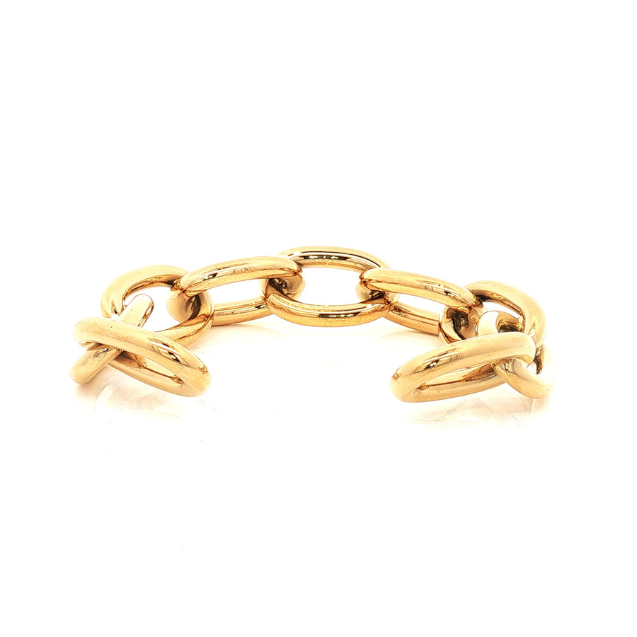 Bangle | Massive Chain | 18K Gold Plated