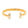 Bangle | Minou II Pearl | Asteroid | 18K Gold Plated