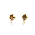 Nancy Nugget Pearl Earrings