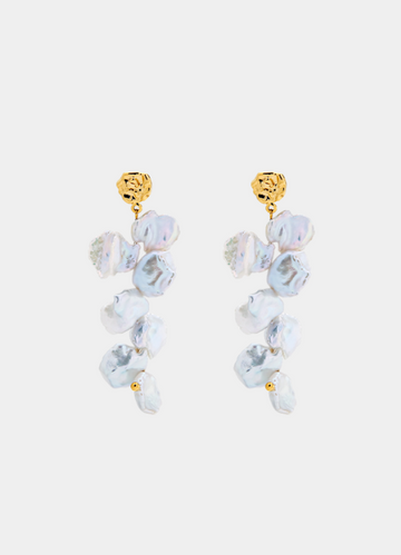 Kiara Earrings – 18K Gold Plated Minimalist Hoop Earrings for Women in Hong Kong