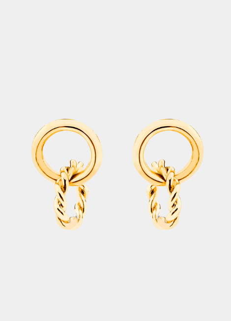 mini hoop earrings hk, gold earrings hong kong, everyday gold hoops hk, 18k gold plated jewelry, mia earrings hk, small hoop earrings hk, modern earrings for women, gift for her hong kong