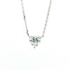 Necklace | Elysian Heart | Lab Created Zirconia | 925 Sterling Silver