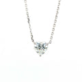 Necklace | Elysian Heart | Lab Created Zirconia | 925 Sterling Silver