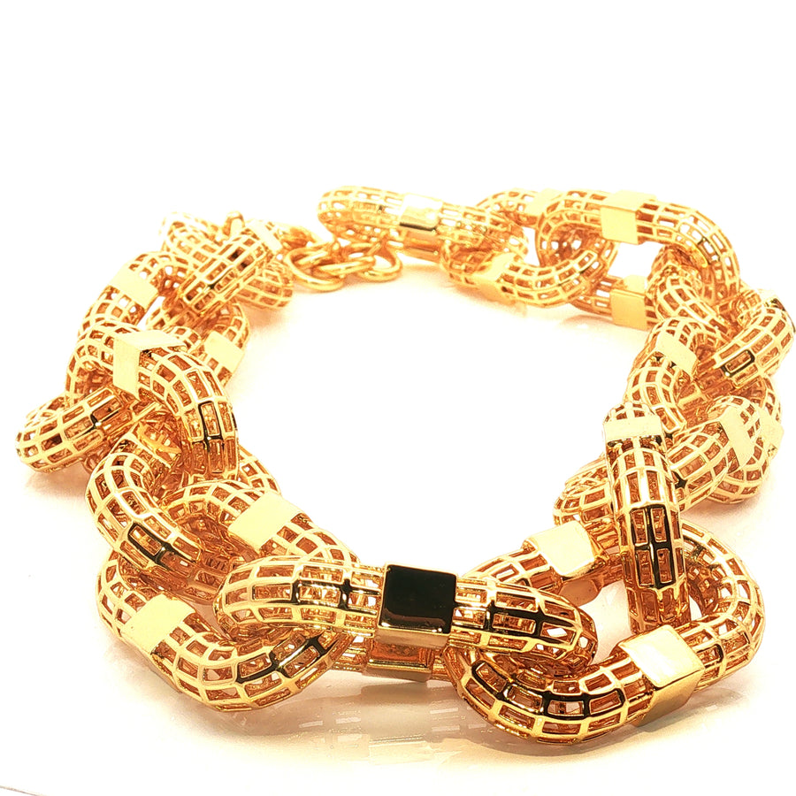 Necklace | Kiara Hollow | 18K Gold Plated