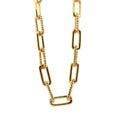 Necklace | Paperclip Choker | 18K Gold Plated