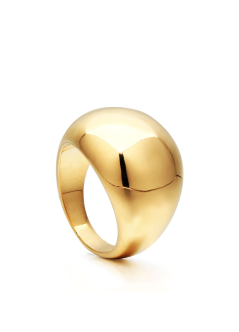 olympia ring hk, statement ring hong kong, bold gold ring hk, sculptural jewelry hk, 18k gold plated ring for women, fashion ring hong kong, gift for her hk