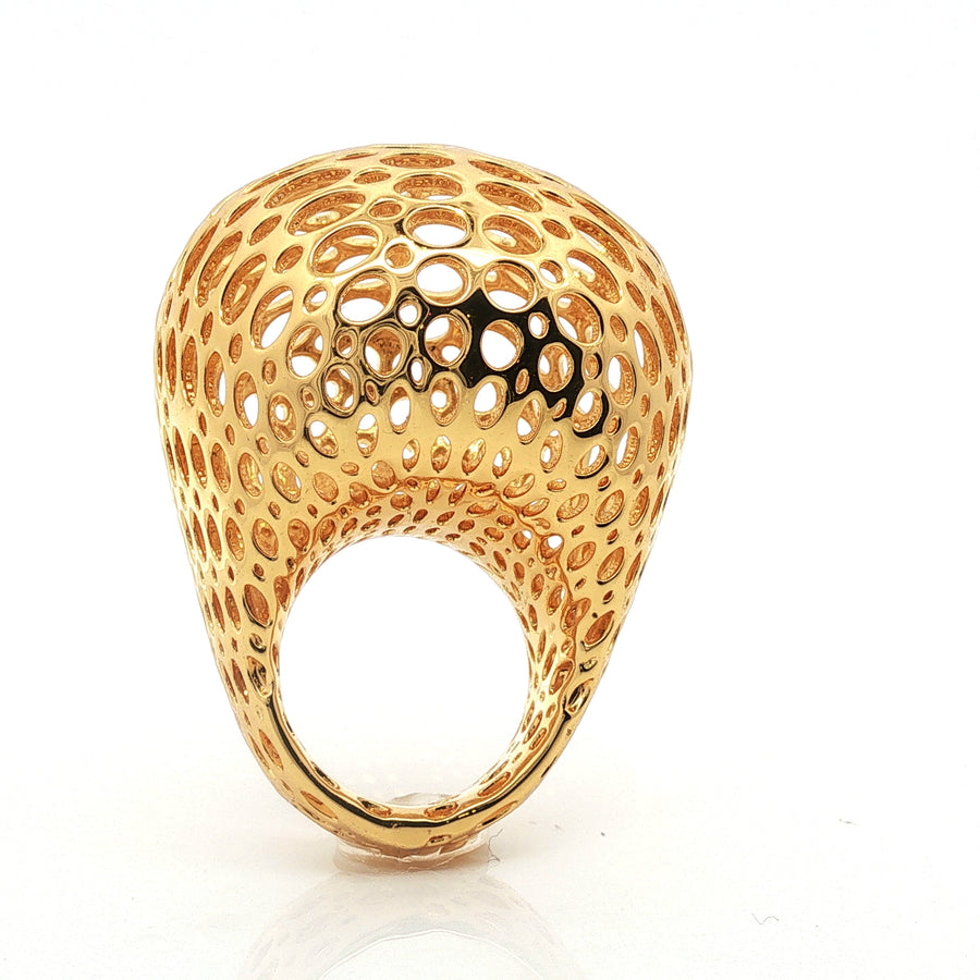 Ring | Bianca Hollow Bold | 18K Gold Plated