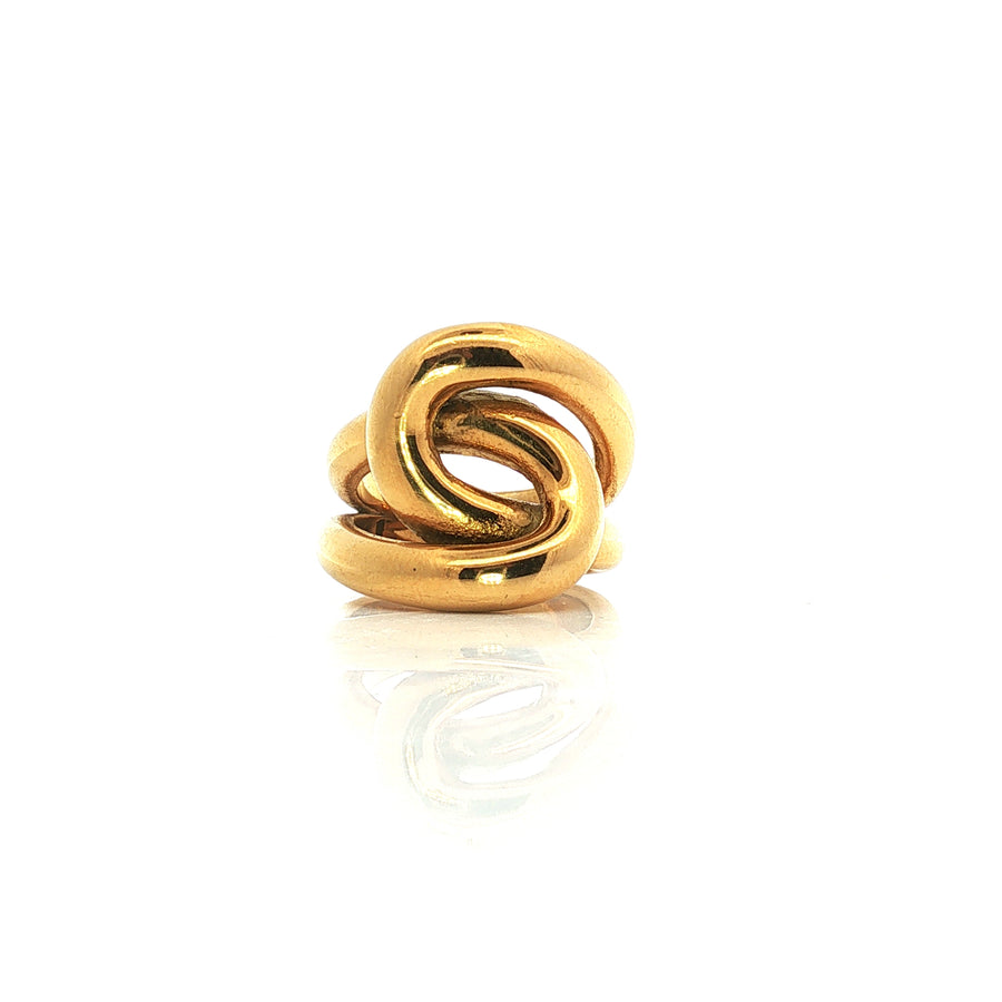 Ring | Kenza Knot | 18K Gold Plated