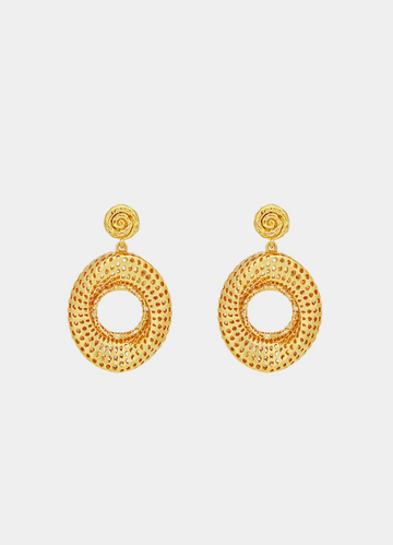 mini hoop earrings hk, gold earrings hong kong, stella earrings hk, minimalist hoops hk, 18k gold plated earrings hk, everyday earrings for women, gift for her hk
