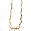 Necklace | Monte Carlo Twisted Allure | 18K Gold Plated