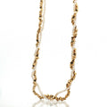 Necklace | Monte Carlo Twisted Allure | 18K Gold Plated