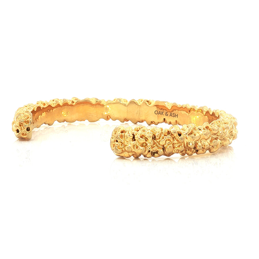 Bangle | Nancy Nugget | 18K Gold Plated