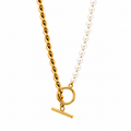 Duality Pearl Necklace