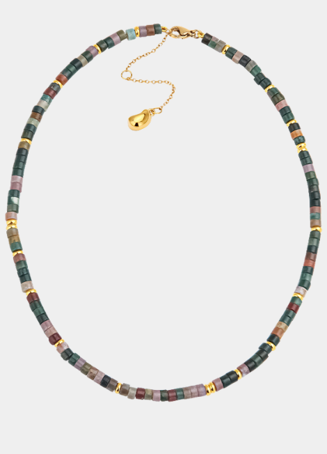 Inca Necklace – 18K Gold Plated Minimalist Geometric Pendant for Women in Hong Kong