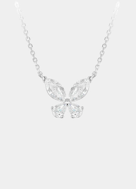 Necklace | Elysian Flutter | Lab Created Zirconia | 925 Sterling Silver- oak-and-ash-jeweller-925-sterling-silver-lab-created-zirconia-hongkong-stockholm-shop-elysian