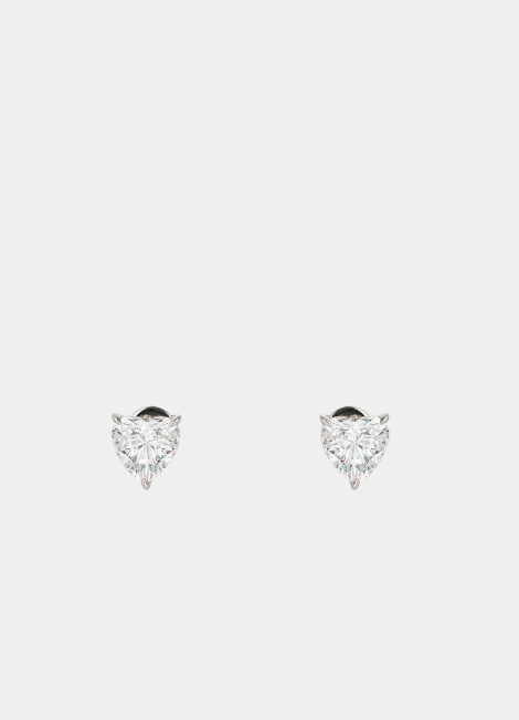 Earrings | Elysian Heart | Lab Created Zirconia | 925 Sterling Silver - oak-and-ash-jewellery-925-sterling-silver-lab-created-zirconia-hongkong-stockholm-shop-elysian
