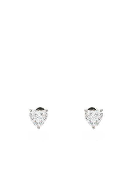 Earrings | Elysian Heart | Lab Created Zirconia | 925 Sterling Silver - oak-and-ash-jewellery-925-sterling-silver-lab-created-zirconia-hongkong-stockholm-shop-elysian