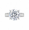 Ring | Elysian 6ct Round Cut | Lab Created Zirconia | 925 Sterling Silver