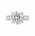Ring | Elysian 6ct Round Cut | Lab Created Zirconia | 925 Sterling Silver